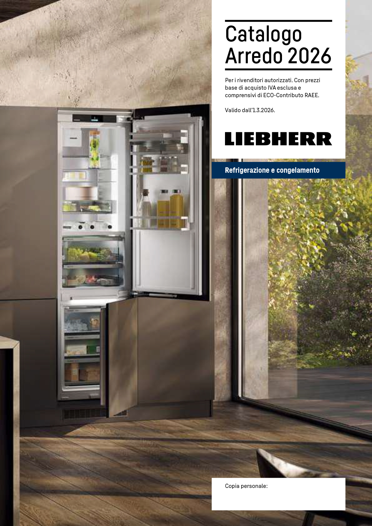Liebherr – Catalogo arredo 2026